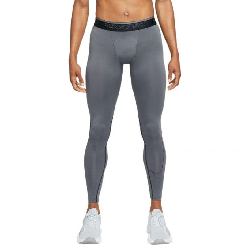 Pánské legíny NP DF Tight M DD1913 068 šedé - Nike Pánské legíny NP DF Tight M DD1913 068 šedé - Nike - Pro muže kalhoty