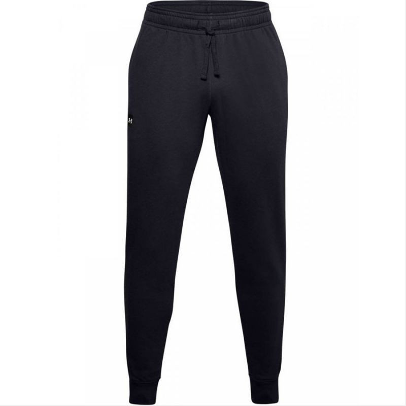Pánské kalhoty Rival Fleece M 1357128 001 černé - Under Armour - Pro muže kalhoty