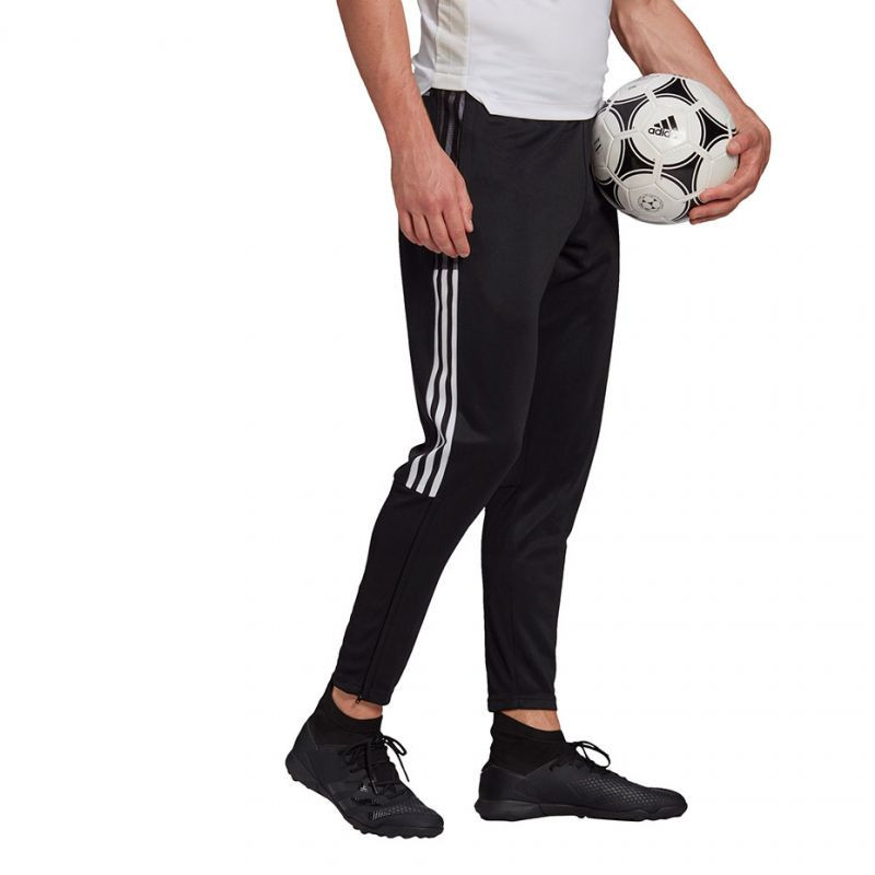 Pánské tréninkové kalhoty Tiro 21 GH7306 Černá s bílou - Adidas - Pro muže kalhoty