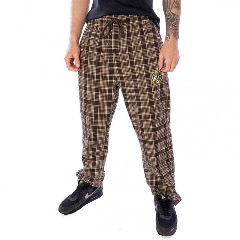 Sean John Vintage Pinstripe Check Trackpants M 6004557 - Pro muže kalhoty