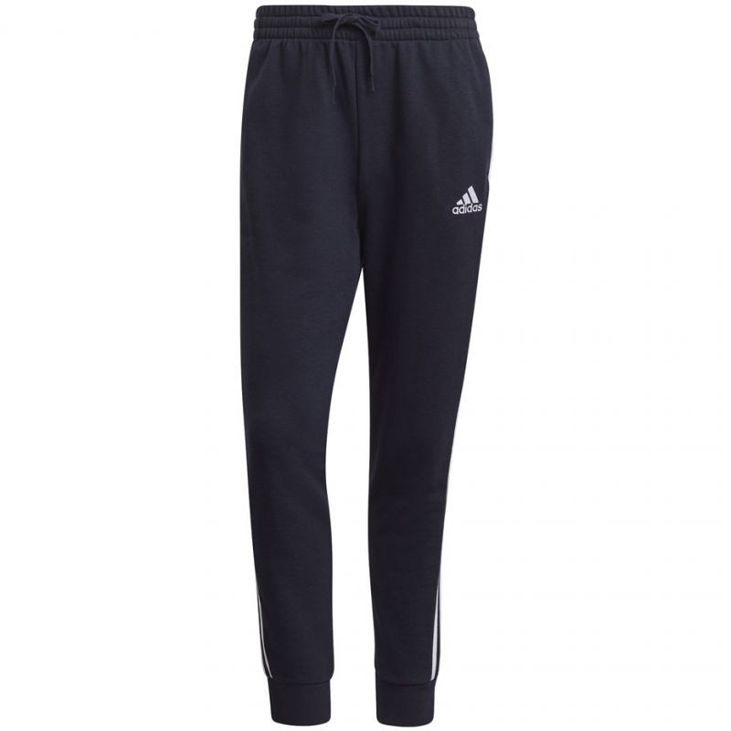 Kalhoty adidas Essentials Tapered Cuff 3 Stripes M GK8888 - Pro muže kalhoty