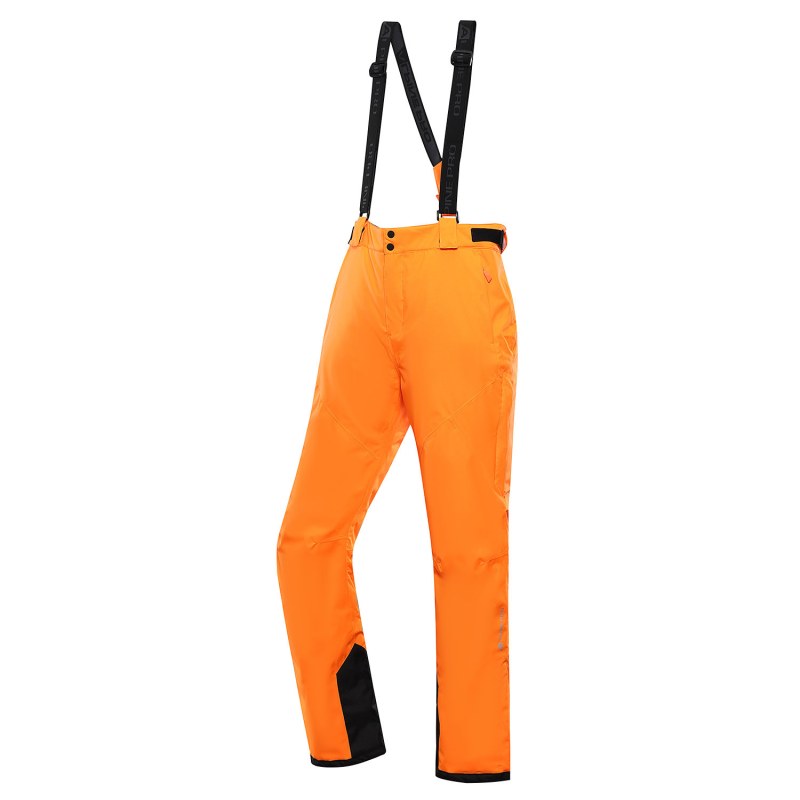 Pánské lyžařské kalhoty s ptx membránou ALPINE PRO SANGO 9 neon shocking orange - Pro muže kalhoty