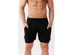 Šortky Rough Radical Fast Duo Shorts Black