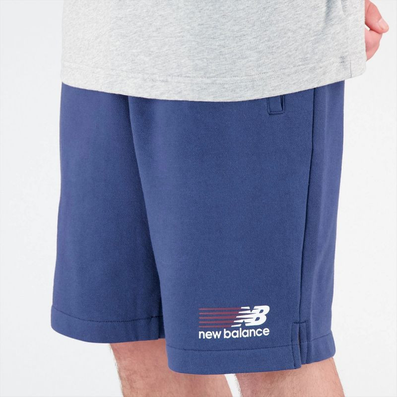 New Balance Sport Core Francouzské froté šortky M MS31908NNY - Pro muže kraťasy