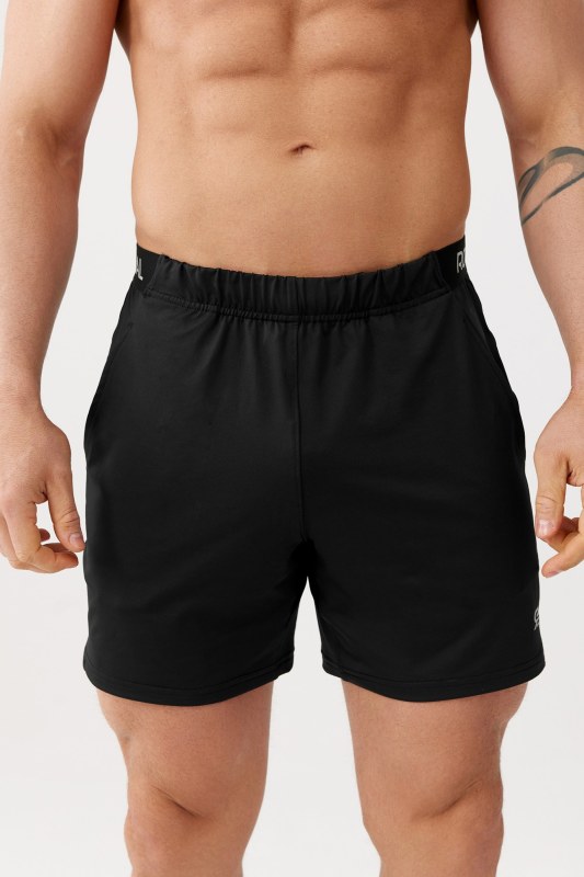 Rough Radical Šortky Split Shorts Black - Pro muže kraťasy