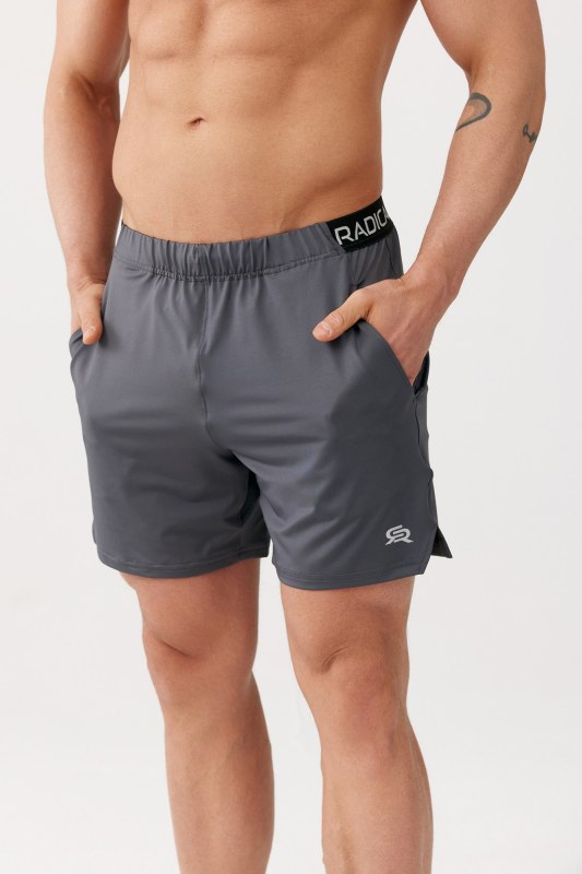 Rough Radical Shorts Split Shorts Dark Grey - Pro muže kraťasy