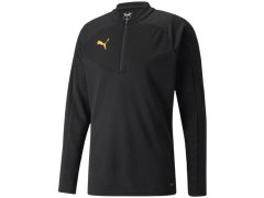 Pánské tréninková lehká mikina 1/4 Zip 657950 45 Černá - Puma