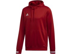 Pánská mikina Team 19 Hoody M DX7335 červená - Adidas