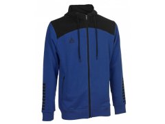 Select Oxford Mikina s kapucí na zip M T26-01841 modrá/černá