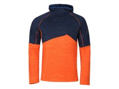 Pánská rychleschnoucí mikina ALPINE PRO GORF orange tiger