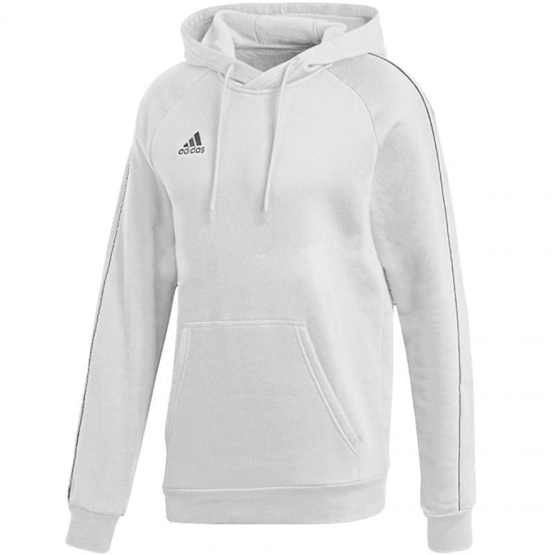 Unisex mikina Core 18 Hoody M FS1895 Bílá - Adidas - Pro muže mikiny