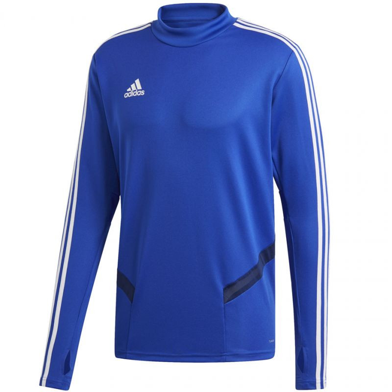 Pánská fotbalová mikina Tiro 19 Training Top M DT5277, modrá - Adidas - Pro muže mikiny