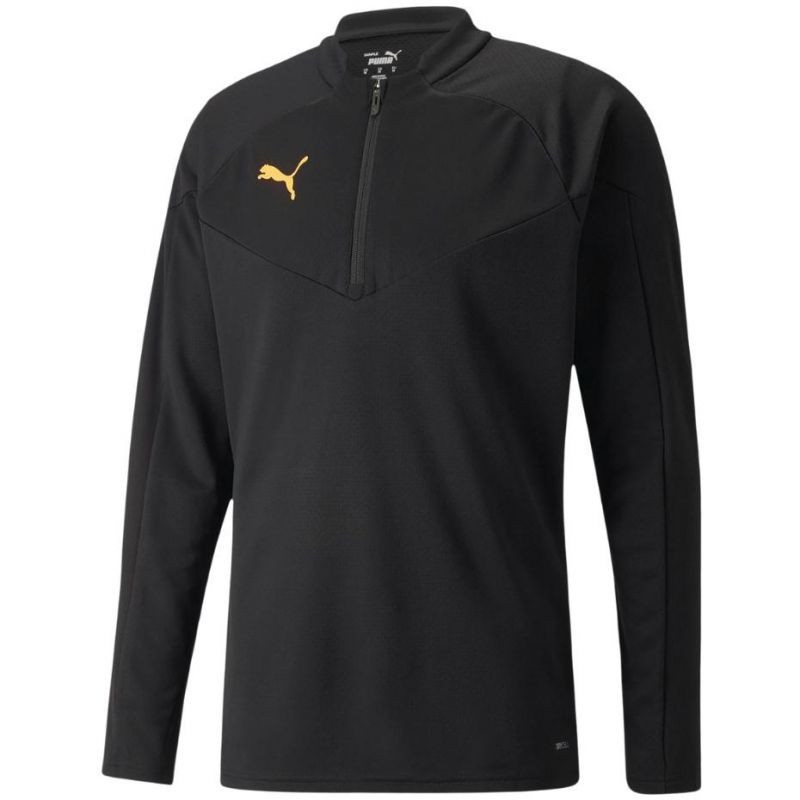 Pánské tréninková lehká mikina 1/4 Zip 657950 45 Černá - Puma - Pro muže mikiny