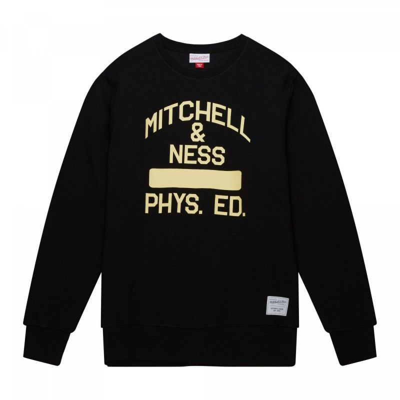 Mitchell & Ness Branded Fashion Graphic Crew Sweatshirt M FCPO5532-MNNYYPPPBLCK pánské - Pro muže mikiny