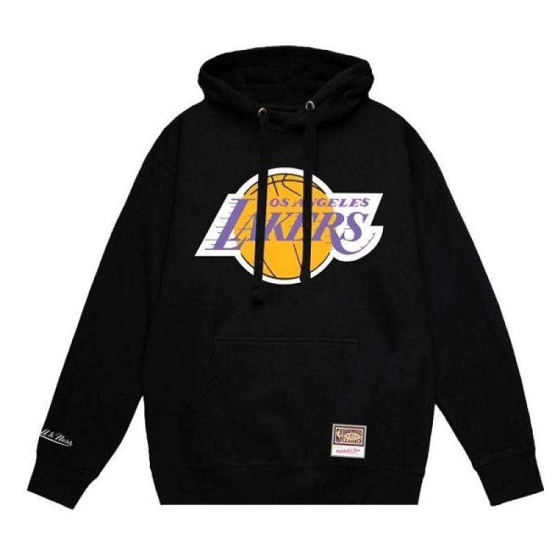 Mitchell & Ness NBA Los Angeles Lakers Team Logo Hoody M HDSSINTL1267-LALBLCK pánské provedení - Pro muže mikiny