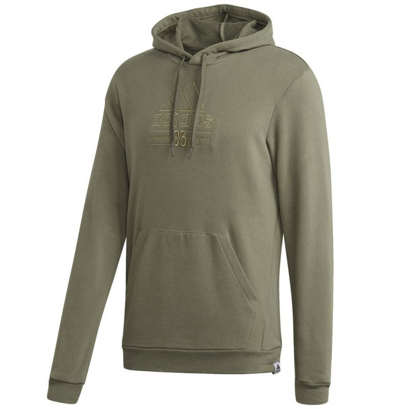 Adidas Brilliant Basics Hooded M GD3846 pánské - Pro muže mikiny