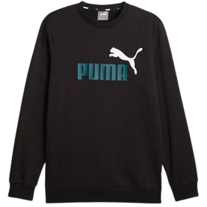 Mikina Puma ESS+ 2 Col Big Logo Crew FL M 586762 75 pánské