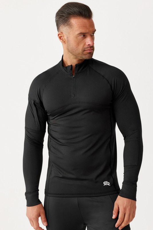 Rough Radical Mikina North Zip Black - Pro muže mikiny