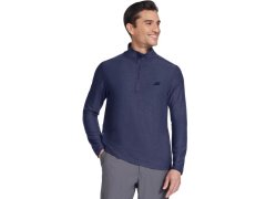 Skechers GoDri All Day 1/4 Zip LT71-NVY tmavě modré M 7724378