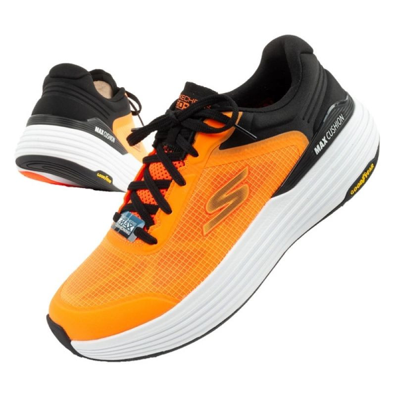 Běžecká obuv Skechers Max Cushioning M 220932/ORBK - Pro muže pánská obuv sportovní a&nbsp;outdoorová obuv