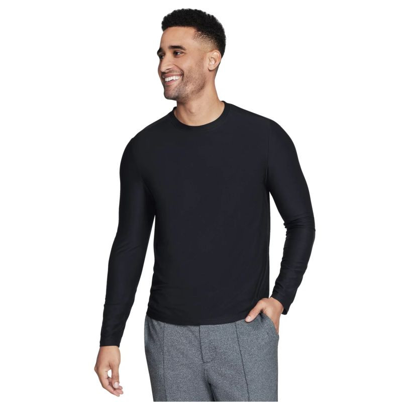 Skechers GoDri All Day Long Sleeve LT115B-BLK Černé M - Pro muže pánská obuv sportovní a&nbsp;outdoorová obuv