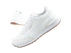 Puma ST Runner v4 sportovní boty pánské tenisky bílé kožené módní