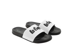 Lee Cooper pánské sportovní boty slip-on žabky pohodlné lehké černé bílé