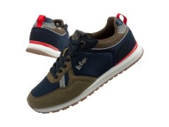 Lee Cooper sportovní obuv pánské tenisky módní pohodlné odolné námořnická modrá khaki