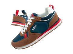 Lee Cooper sportovní obuv pánské tenisky módní pohodlné odolné tmavě modré hnědé
