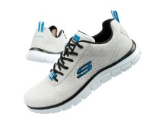 Pánské sportovní boty Skechers Track-Ripkent pohodlné lehké módní ecru