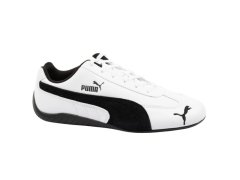 Puma – pánské sportovní boty Speedcat, černé kožené, módní tenisky