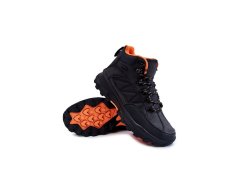 Pánské zateplené trekové boty Cross Jeans KK1R4018C černe