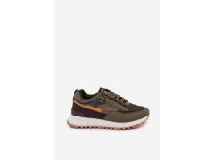 Pánské Sportovní Boty Sneakers Big Star RR174280 HI-POLY SYSTEM Tmavě Zelené