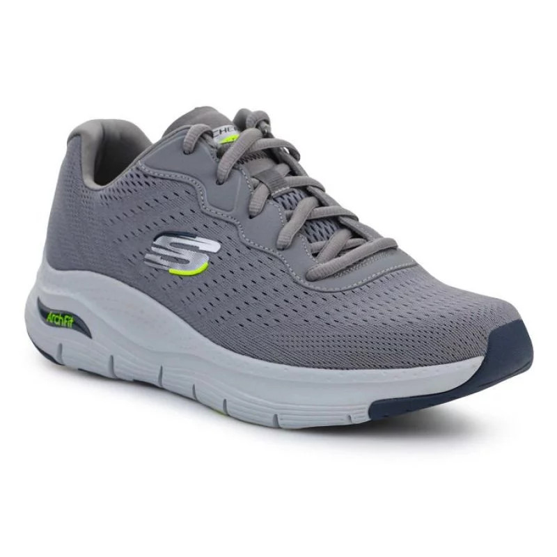 Pánské sportovní boty Arch Fit 232303-GRY Šedá - Skechers - Pro muže pro muže boty