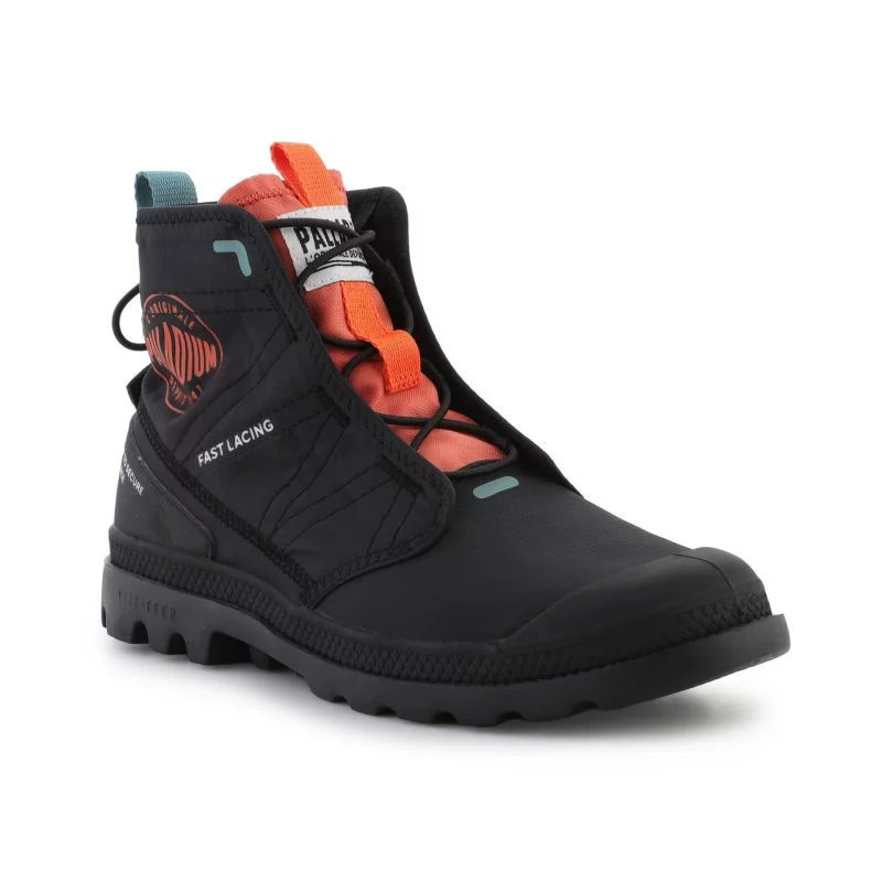 Pánské kotníkové boty Pampa Travel Lite Rs 79104-008-M Černá s&nbsp;oranžovou - Palladium - Pro muže pro muže boty