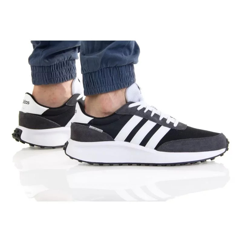 Pánská sportovní obuv Run 70S M GX3090 Černá s&nbsp;bílou - Adidas - Pro muže pro muže boty