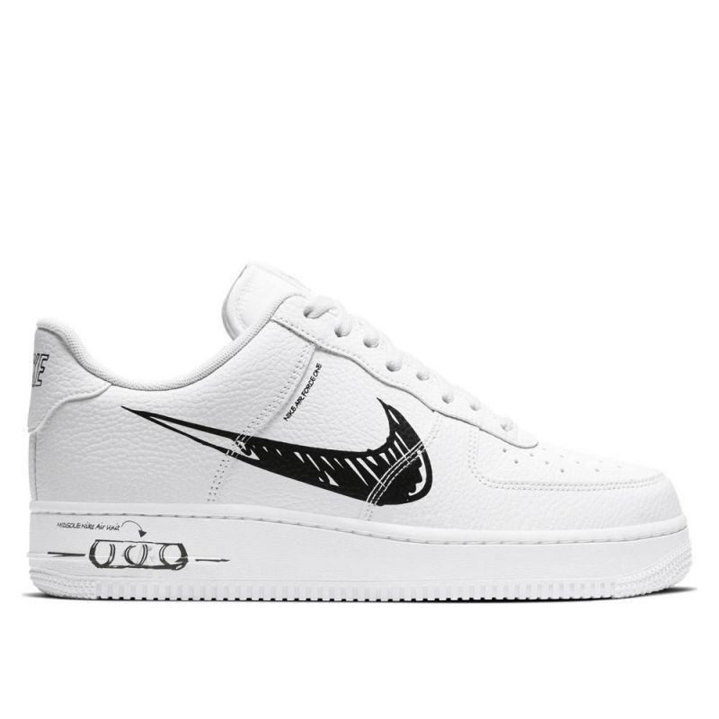 Pánské sportovní boty Air Force 1 LVB Utility M CW7581-101 Bílá vzor - Nike - Pro muže pro muže boty