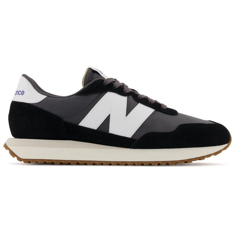 Pánské lifestylové sportovní tenisky New Balance v&nbsp;černé barvě ze semišové kůže (MS237GA) - Pro muže pro muže boty