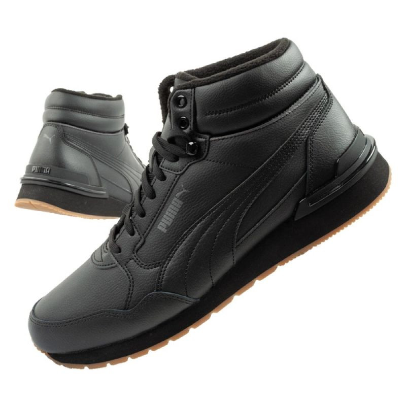 Puma ST Runner v4 Mid sportovní boty pánské kotníkové tenisky černé - Pro muže pro muže boty