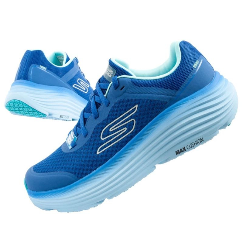 Pánská sportovní běžecká obuv Skechers Max Cushioning light blue - Pro muže pro muže boty