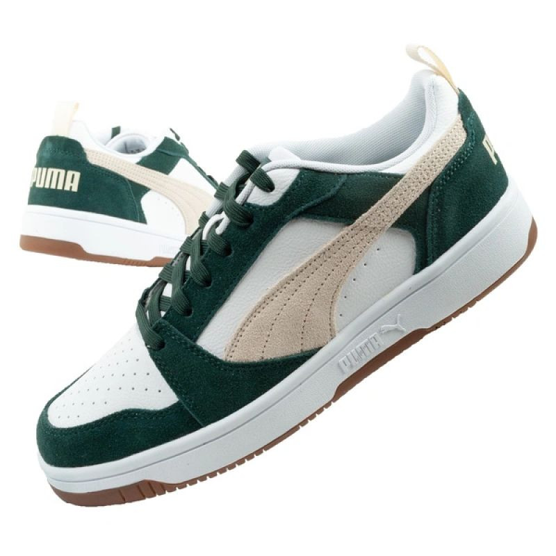 Sportovní obuv Puma pánské tenisky Rebound v6 fashionable comfortable white green - Pro muže pro muže boty
