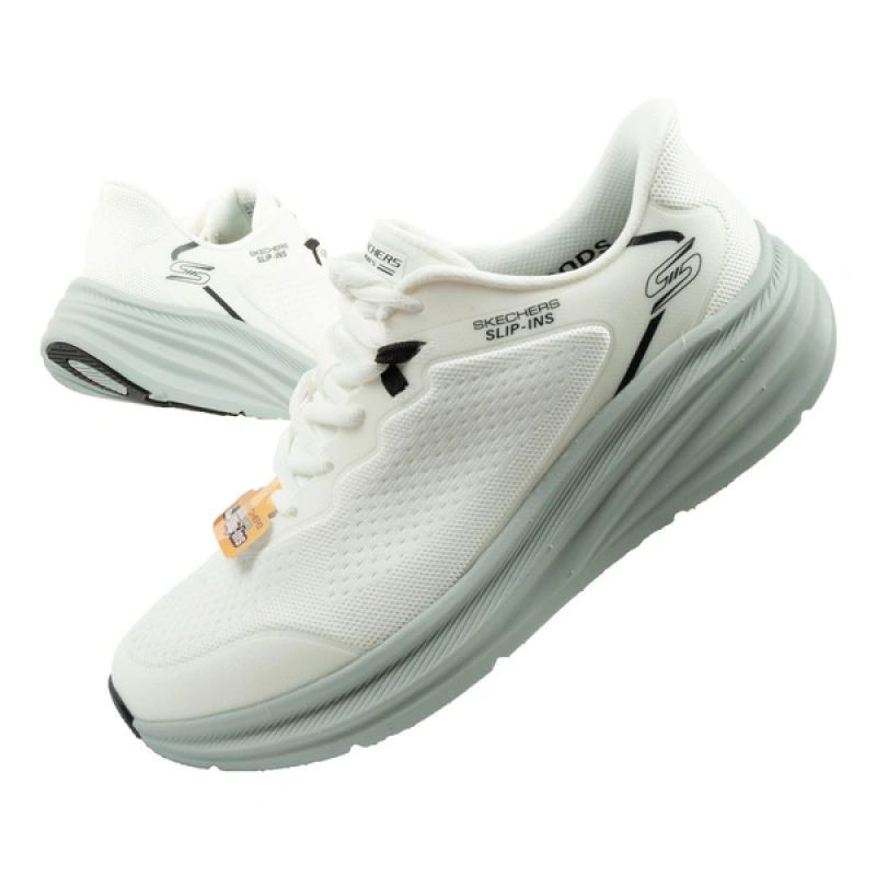 Sportovní obuv Skechers pánské tenisky Bobs Skillz white SLIP-INS