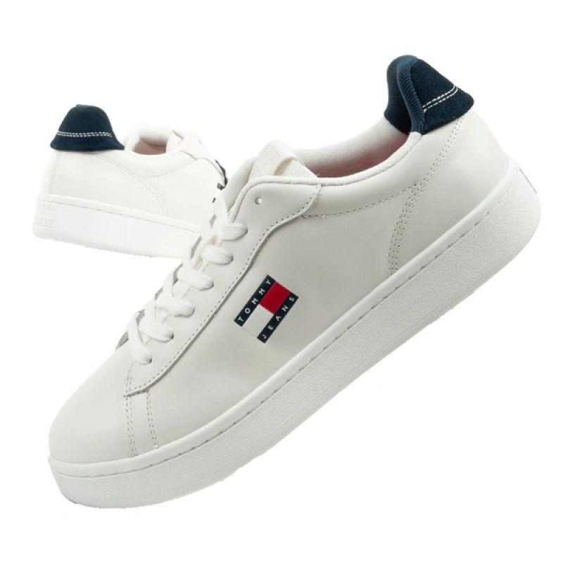Pánské sportovní boty Tommy Hilfiger Archive ´98 white fashion sneakers - Pro muže pro muže boty