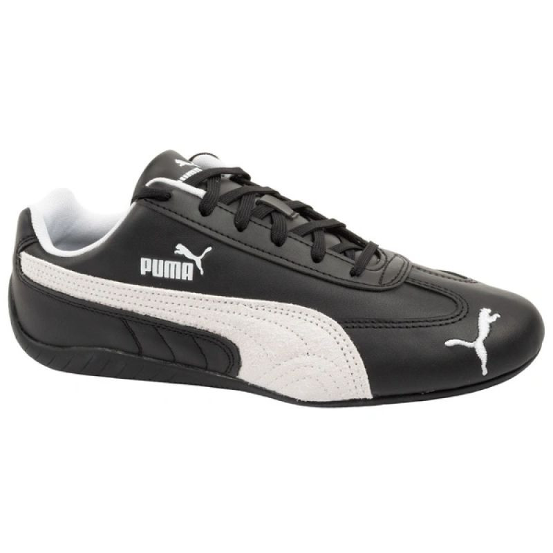 Puma – pánské sportovní boty Speedcat, černé kožené, módní tenisky - Pro muže pro muže boty