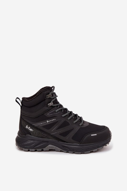 Zateplené pánské trekové boty Lee Cooper LCJ-25-01-3711 Černé - Pro muže pro muže boty