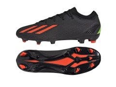 Unisex sportovní boty kopačky X Speedportal.3 FG GW8453 Černá s&nbsp;korálovou - Adidas