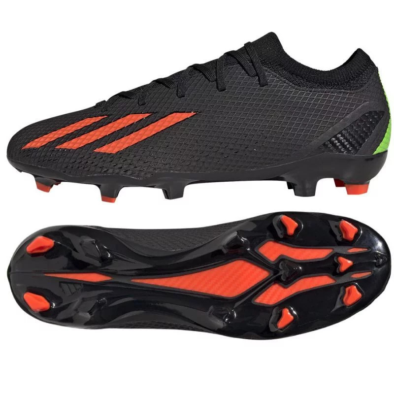 Unisex sportovní boty kopačky X Speedportal.3 FG GW8453 Černá s&nbsp;korálovou - Adidas - Pro muže pro muže boty kopačky