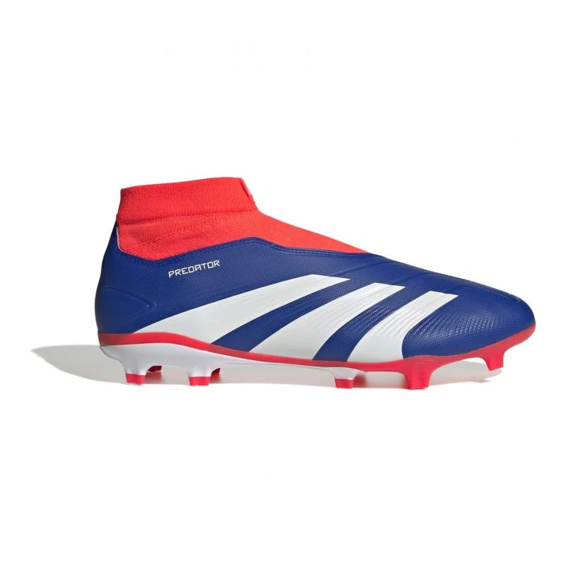 Pánské sportovní boty Kopačky Predator League LL FG M IF6333 Modrá-korál-bílá - Adidas