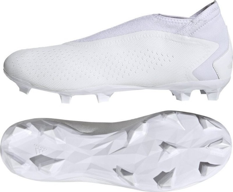 Pánské kopačky Predator Accuracy.3 FZ6111 bílé - Adidas - Pro muže pro muže boty kopačky