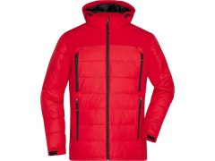 Daiber JN 1050 Pánská outdoorová hybridní bunda 02.1050 red